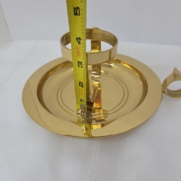 PartyLite Gold Brass Candle Holder - Picture 7 of 9